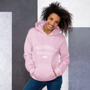 Unisex Hoodie - Friendship Community (college design)