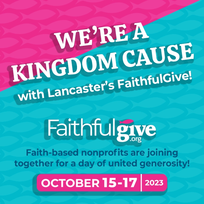 Friendship Community is participating in FaithfulGive on October 15 - 17!