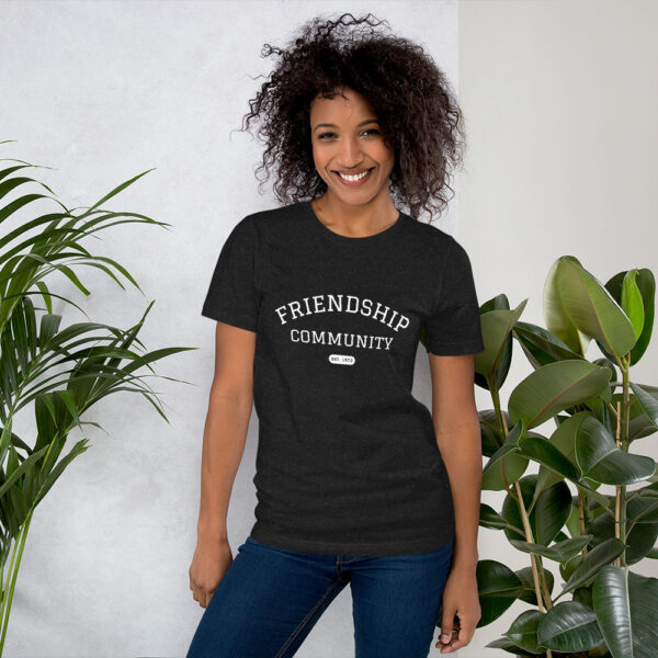 Friendship Community (college design) - Unisex T-Shirt (comfort colors) - Image 2