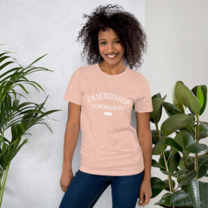 Friendship Community (college design) - Unisex T-Shirt (comfort colors)