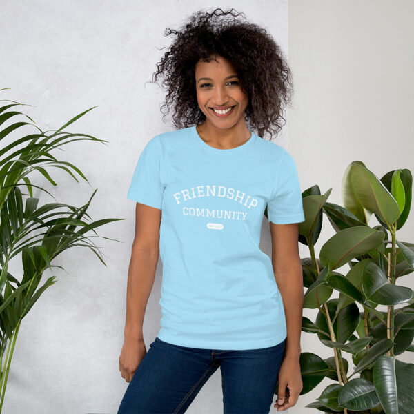 Friendship Community (college design) - Unisex T-Shirt (comfort colors) - Image 9