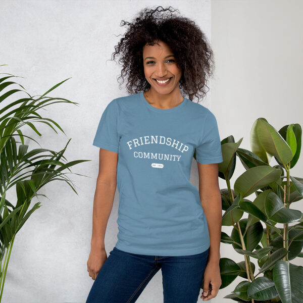 Friendship Community (college design) - Unisex T-Shirt (comfort colors) - Image 6