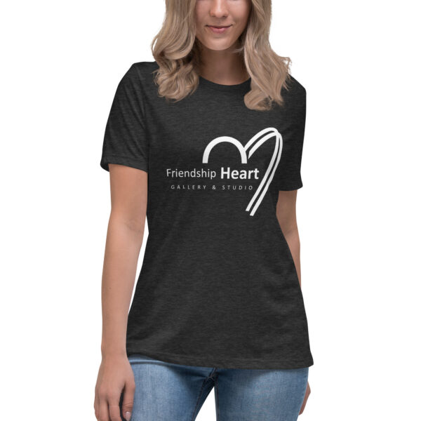 Friendship Heart Gallery & Studio Logo - Women's Relaxed T-Shirt - Image 2