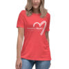 Friendship Heart Gallery & Studio Logo - Women's Relaxed T-Shirt - Image 3