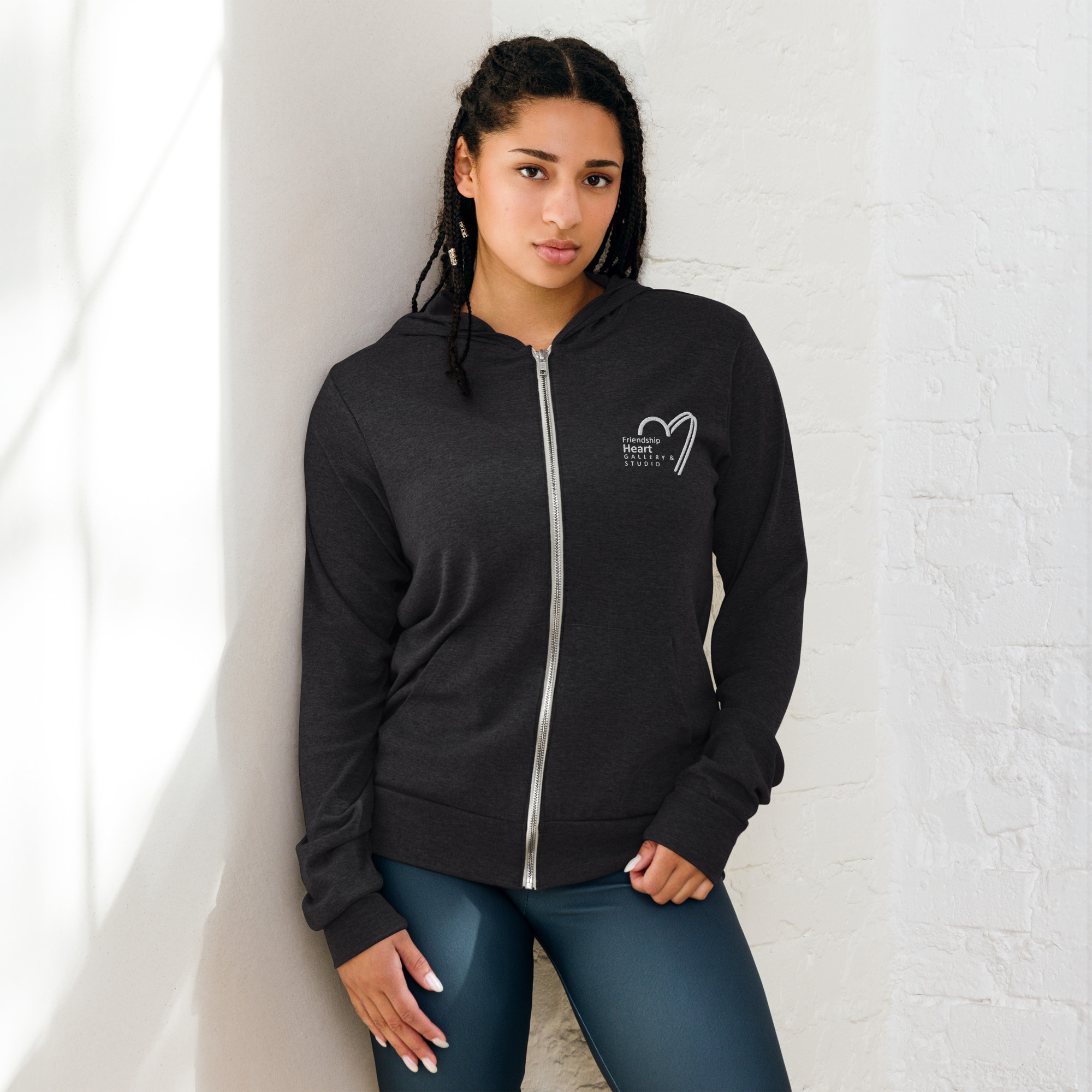 Charcoal black hoodie shop